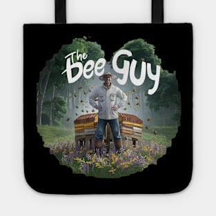 Funny Beekeeper Art For Men Dad Bee Hive Honey Beekeeping Tote