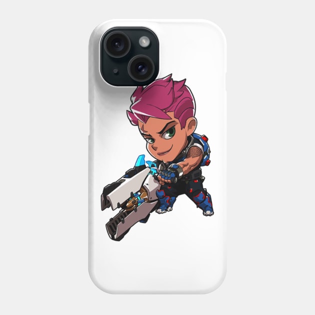 Zarya Cute Spray - Overwatch Phone Case by Bystanders