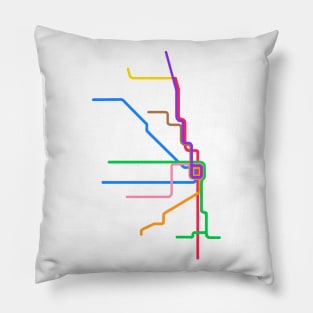 Chicago L Pillow