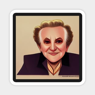 Madeleine Albright | Comics Style Magnet