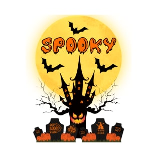 Spooky Fright Night Halloween T-Shirt