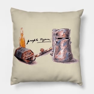 Joe Byrne - gallimaufry Pillow