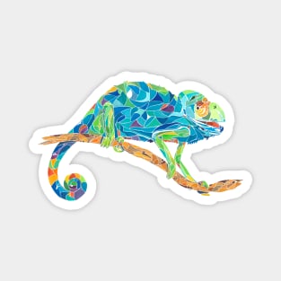 Blue lizard Magnet