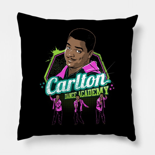 Carlton Dance Academy Pillow by Roni Nucleart