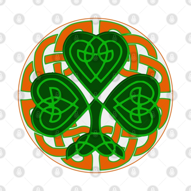 Celtic Shamrock symbol by AmandaRain