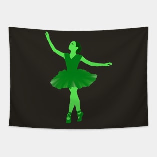 Green Dancer 1 Tapestry