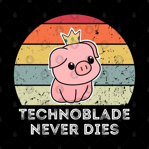 Technoblade never dies vector - Technoblade by cheesefries