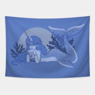 Sleeping Mermaid Tapestry