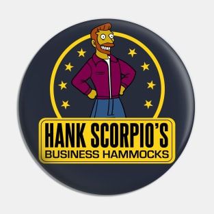 Hank Scorpio's Business Hammocks Pin