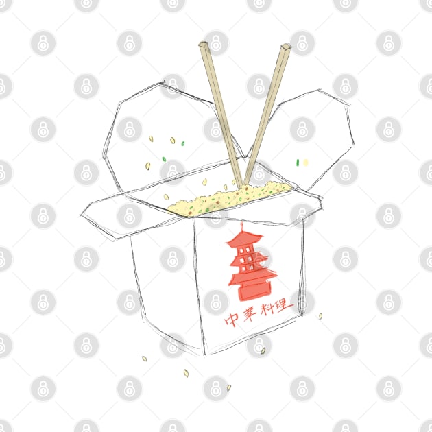 Chinese Take Away Box by Marinaaa010