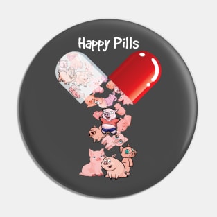 Happu Pill Pig. Pin