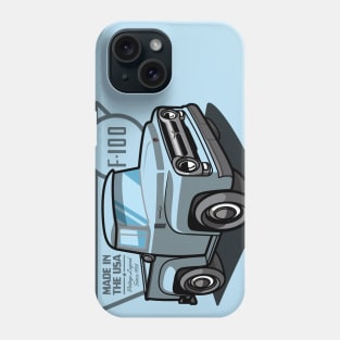 Diamond Blue F-100 - 1956 Phone Case