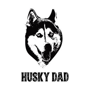 Husky Dad Siberian Husky T-Shirt