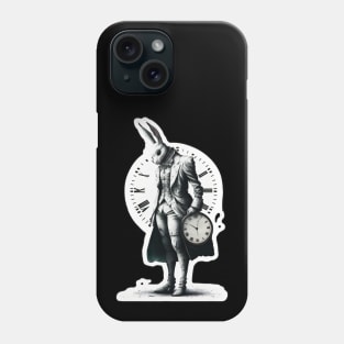White rabbit Big Watch #01 Phone Case
