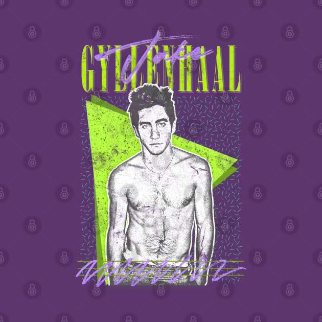 Jake Gyllenhaal // Retro Fan Art Design by DankFutura