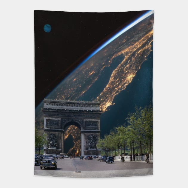 ARC DE TRIOMPHE. Tapestry by LFHCS