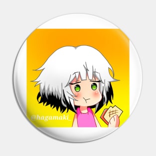 Chica de anime kawaii Pin