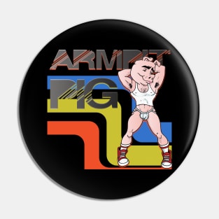 Retro Armpit Pig Pin