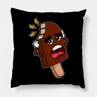 Brain Freeze Ice Cream Pillow