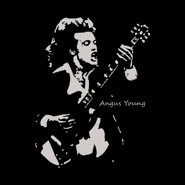 angus young sillouete by tanjung karang