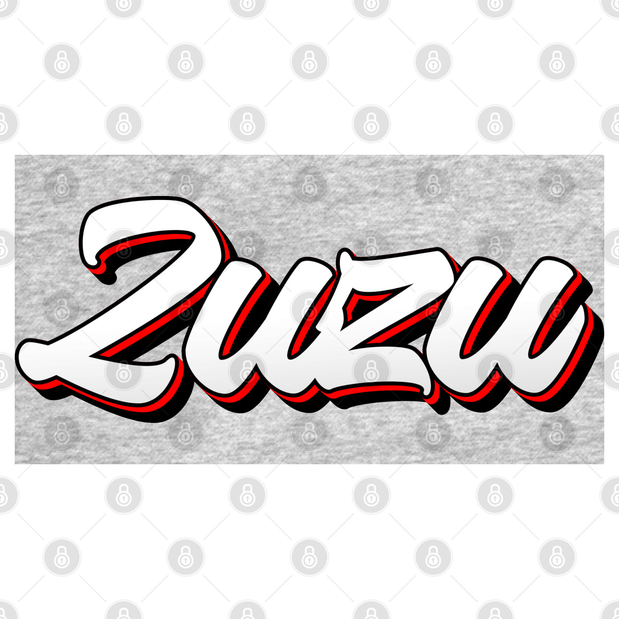 Zuzu name cool 70s retro font Zuzu Name Cool 70s Retro Font T