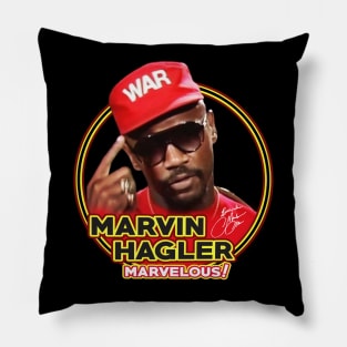 Marvin hagler Pillow