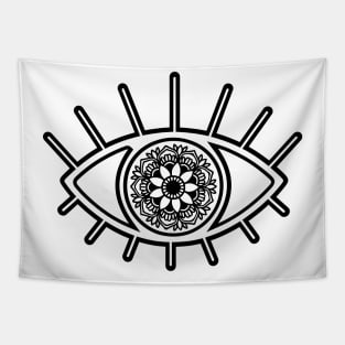 Mandala Evil Eye Tapestry