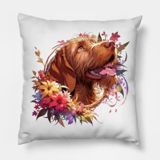 Wirehaired Vizsla, Mothers Day, Dog Mom, Thoughtful Dog Gift Pillow