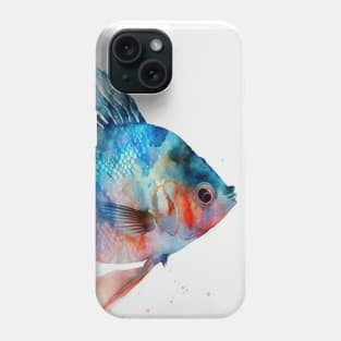 Painted Goldfish Phone Case