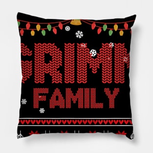 Grimm Family Christmas, Name Xmas , Merry Christmas, Name , Birthday, Middle name Pillow