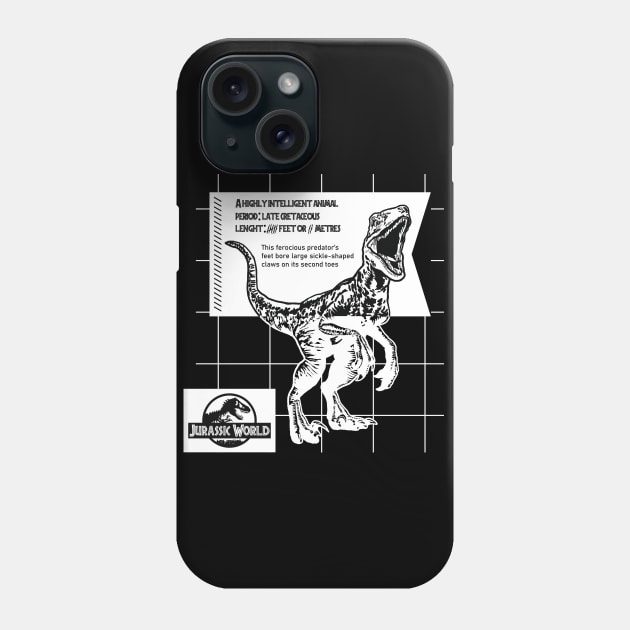 Jurassic World Phone Case by Marina_Povkhanych_Art