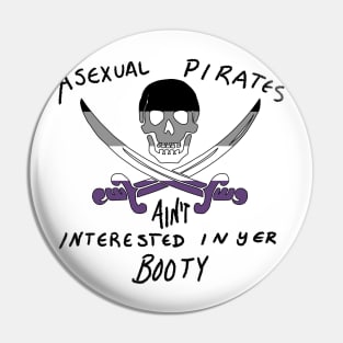 Asexual pirates Pin