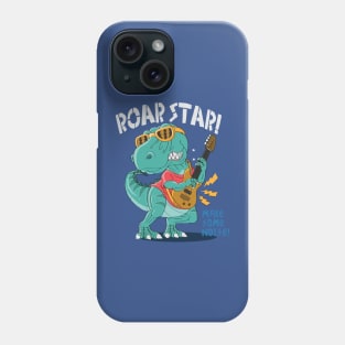 Rockstar Dinosaur Phone Case