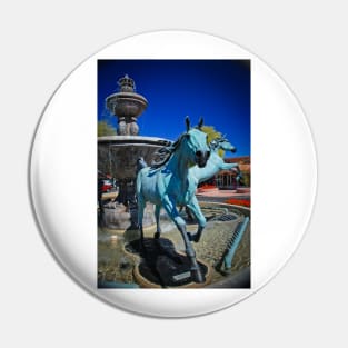 Arabian Horse Sculpture Pin