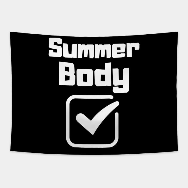 Summer Body Tapestry by Catchy Phase