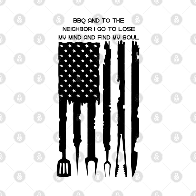 BBQ American Fag by Myartstor 