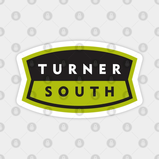 Turner South Logo Magnet by MovieFunTime