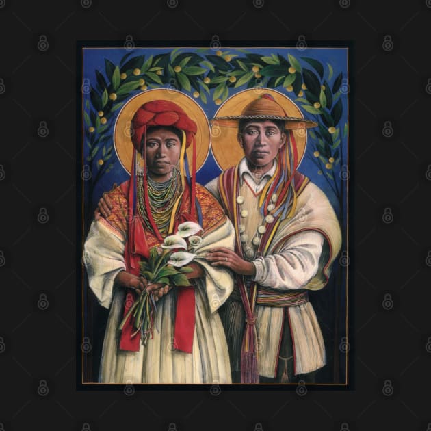 Guatemalan Marriage of Joseph & Mary by JBG ICON