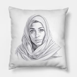 Hate survivor white Pillow