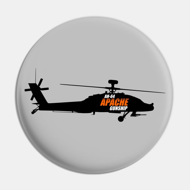 AH-64 Apache Pin by Firemission45