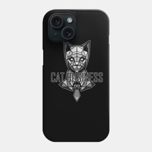 cat business Phone Case