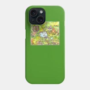 Fair City • Map (original version) Phone Case