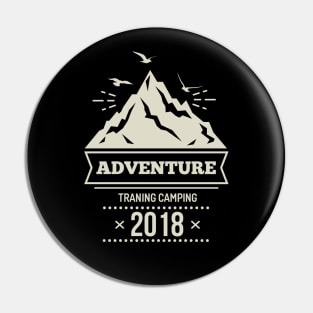 Adventure Camping 2018 Pin