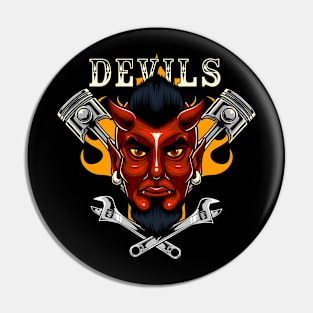 Devil Biker 1.4 Pin