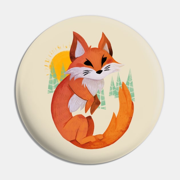 Fox Pin by Blanquiurris