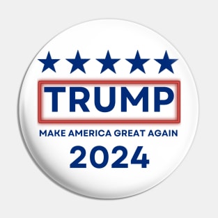 Trump make america great again 2024 Pin