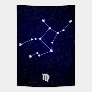 Virgo Constellation Tapestry