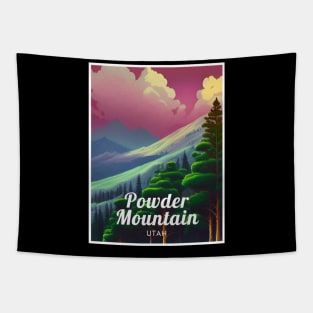 Powder Mountain Utah United States ski Tapestry