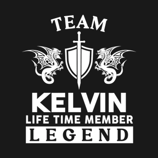 Kelvin Name T Shirt - Kelvin Life Time Member Legend Gift Item Tee T-Shirt