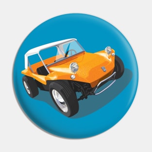 beach buggy in orange Pin